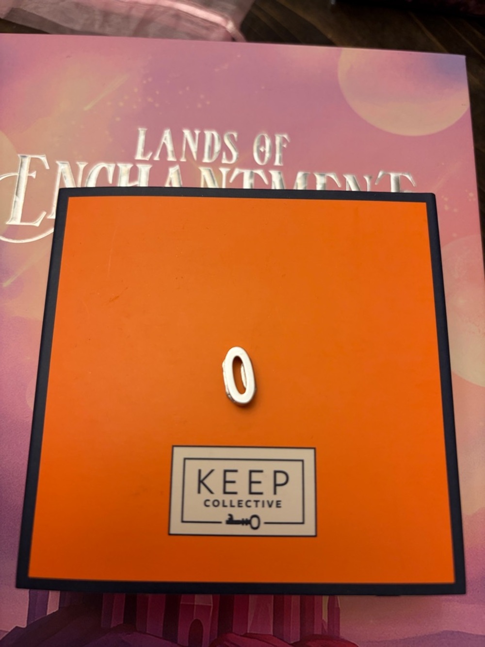 KEEP Collective Silver Number 0 Charm